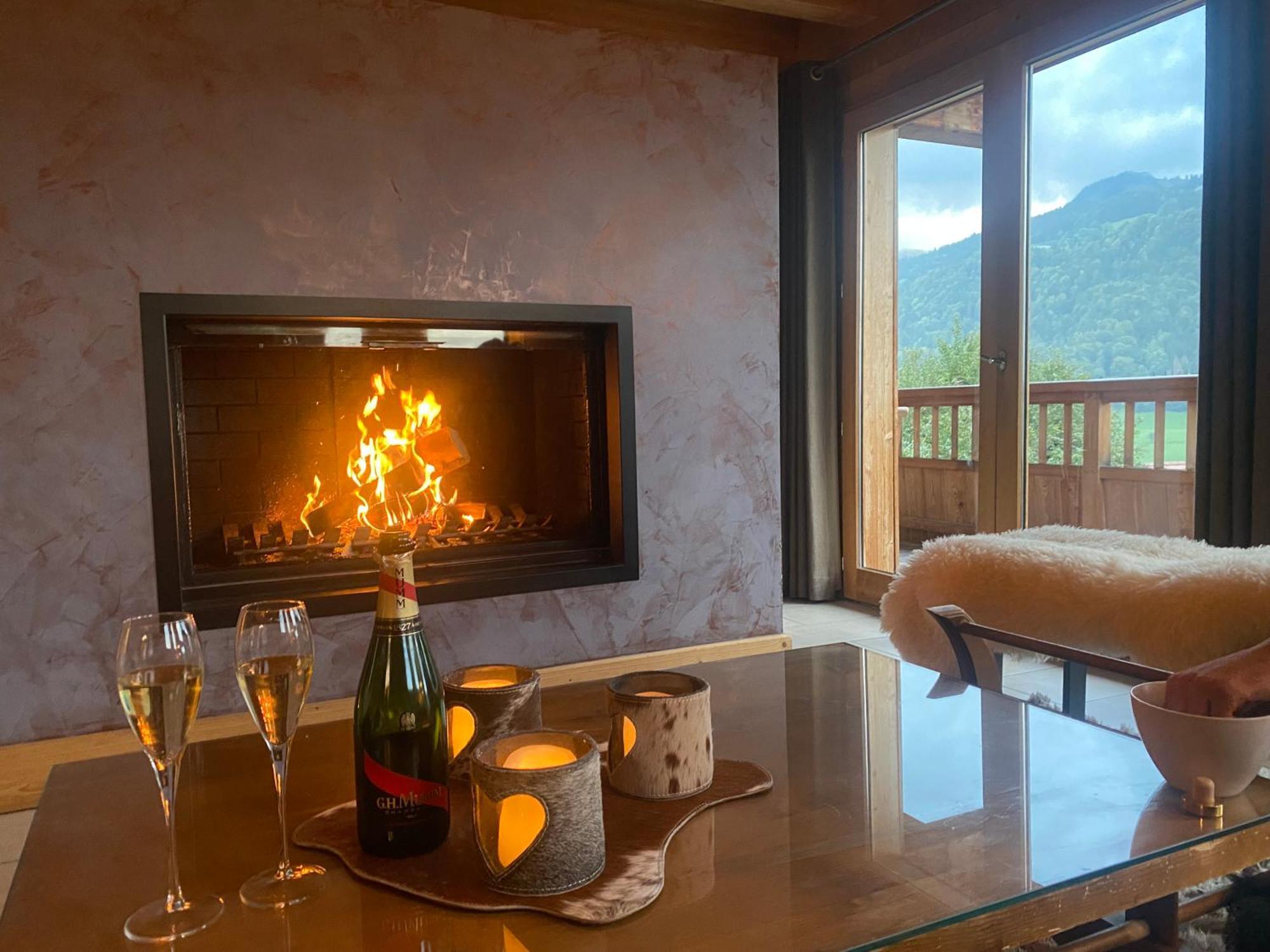 Le Paret Chambres D'Hotes De Charme & Spa Manigod Luaran gambar